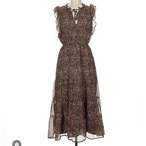 BB Dakota by Steve Madden Sleeveless Multicolor Floral Maxi Dress